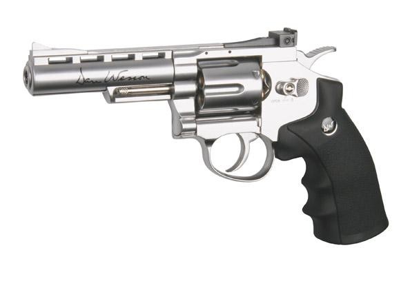 ASG Dan Wesson Revolver Chrom 4 Zoll