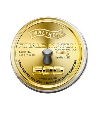 Walther Match Diabolo 4,5mm