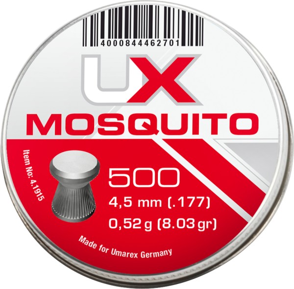 Flachkopfdiabolo Mosquito 4,5mm