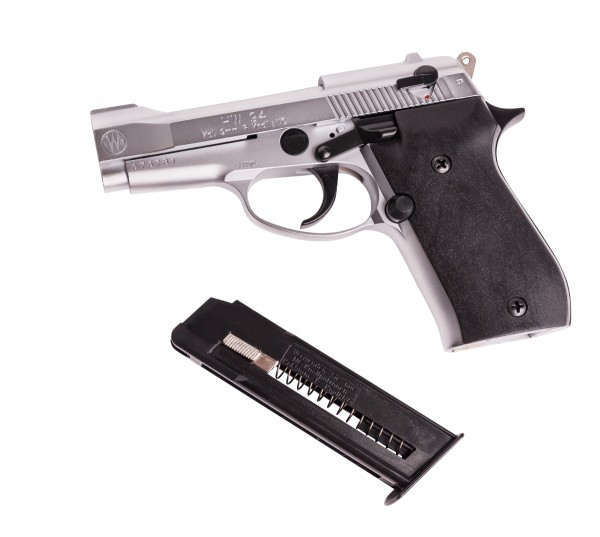 Schreckschußpistole Weihrauch HW 94 nickel 9mm R.K